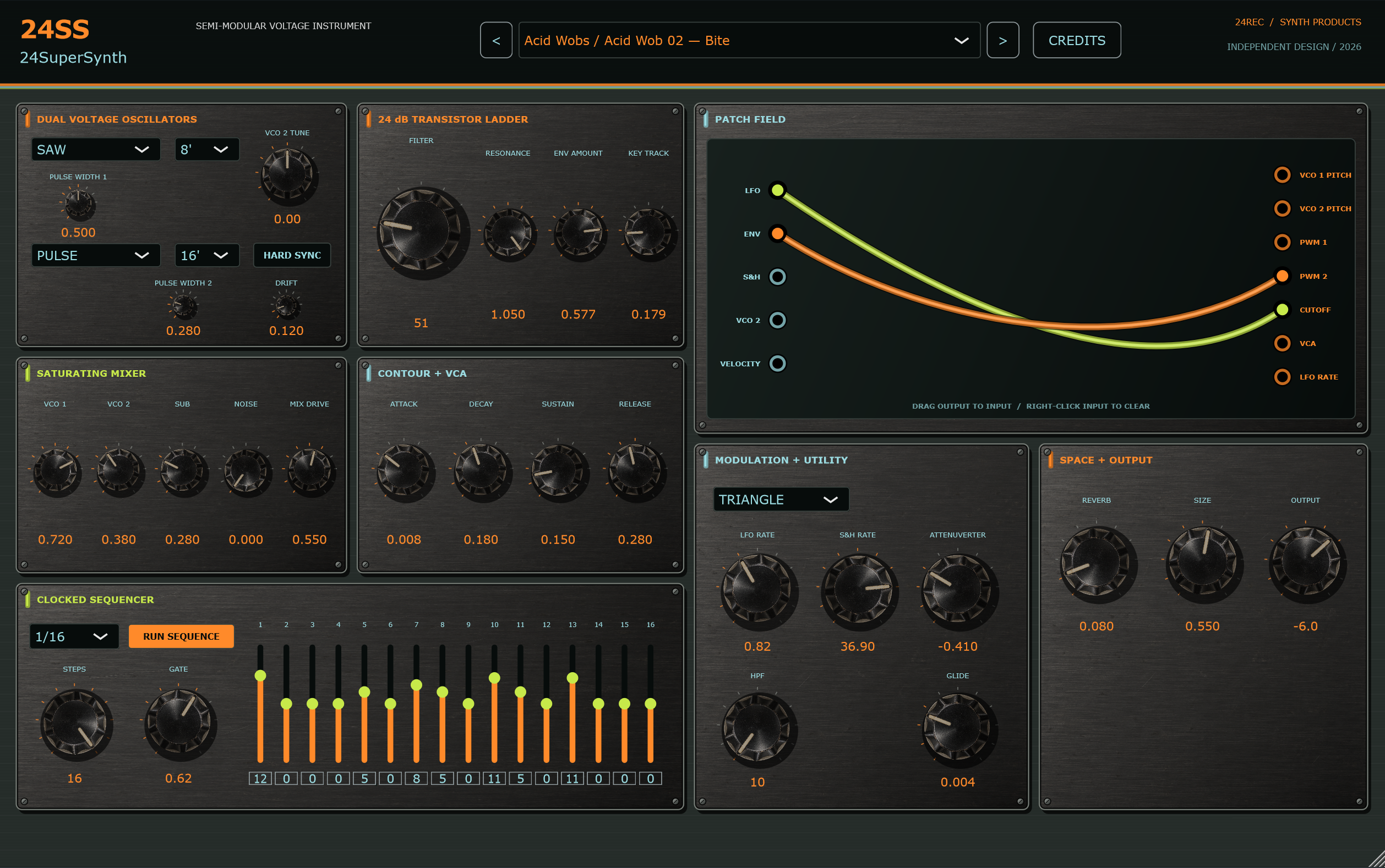 24SS plugin interface